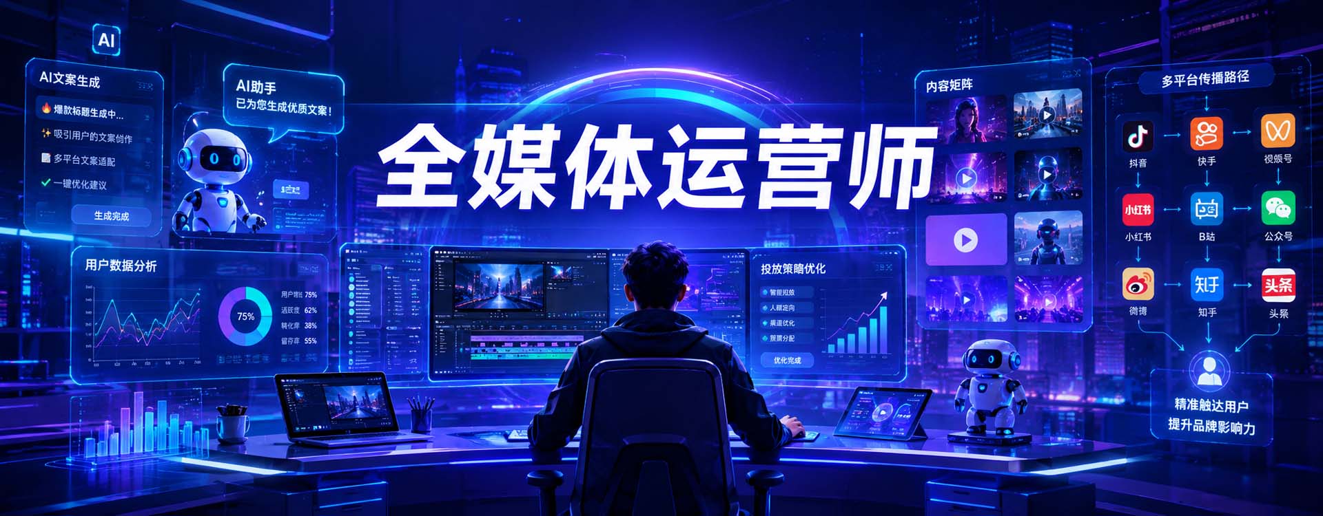 全媒体运营师